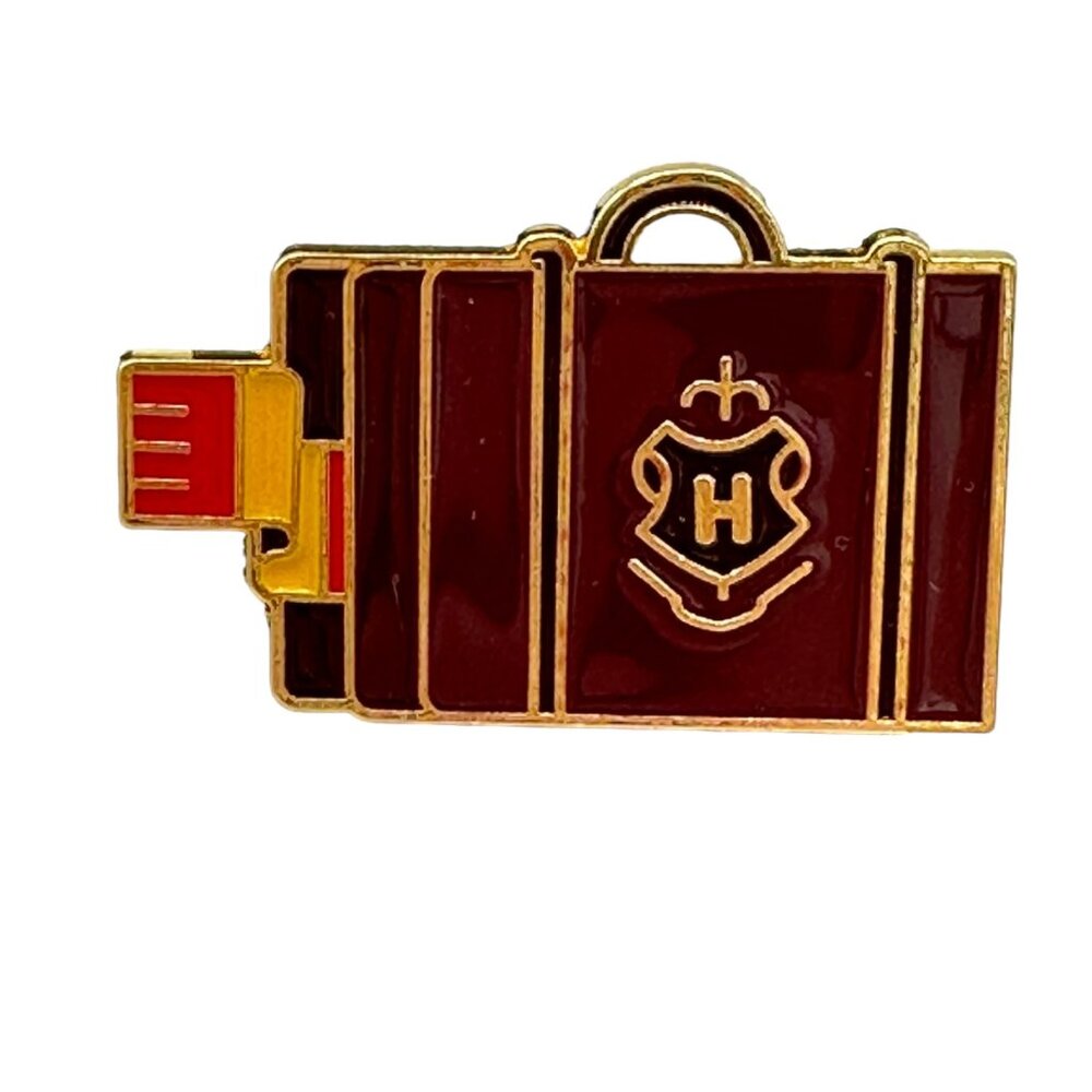 Hogwarts Trunk Harry Potter Book Enamel Pin Wizarding World Magic Accessory